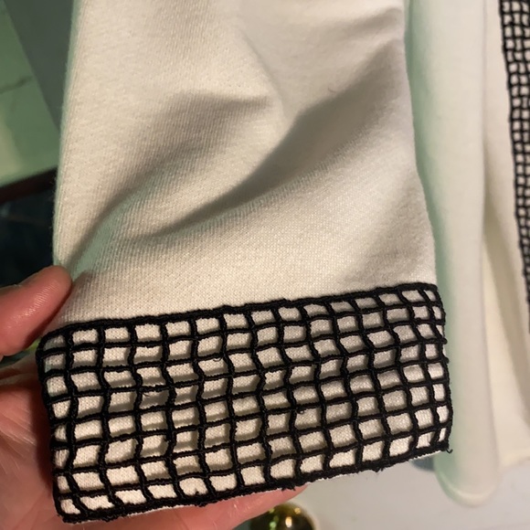 Lacy After Noon Sequined Embroidered Sweater XL - Picture 4 of 7